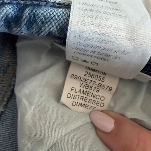 PAIGE Women's High Rise Jeans - Light Blue - Picture 6 of 8